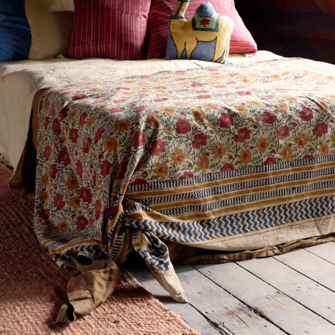 Nappe Jaipur block print indien