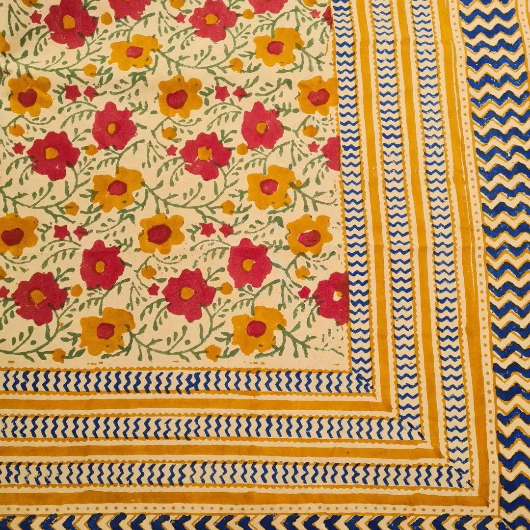 Nappe Jaipur block print indien