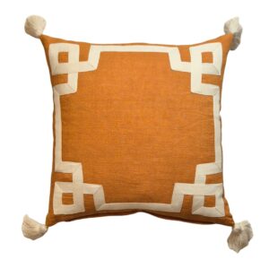 coussin Riviera 100% lin coloris gold