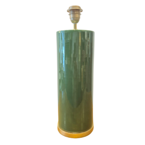 pied de lampe haut vert anglais